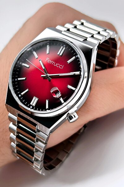 Ferrucci FC032223ساعة يد رجالية مقاومة للماء بتقويم 3 ATM M.08