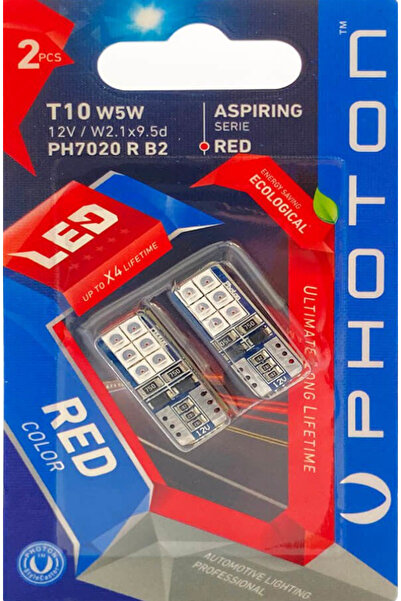 Photon T10 Kırmızı Blister PH7020