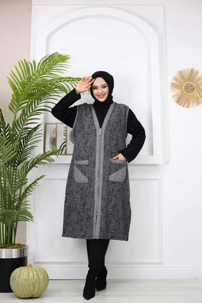 Mayteks Fermuarlı Kışlık Yelek