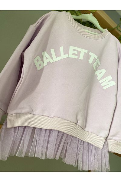 Limoon Ballet team girl cocuk sweatshirt with tutu