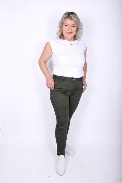 Hitit Butik Nefti Green Trousers