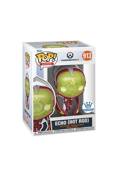 Funko POP! ECHO (HOT ROD) Overwatch 2 Funko Shop Exclusive Figure