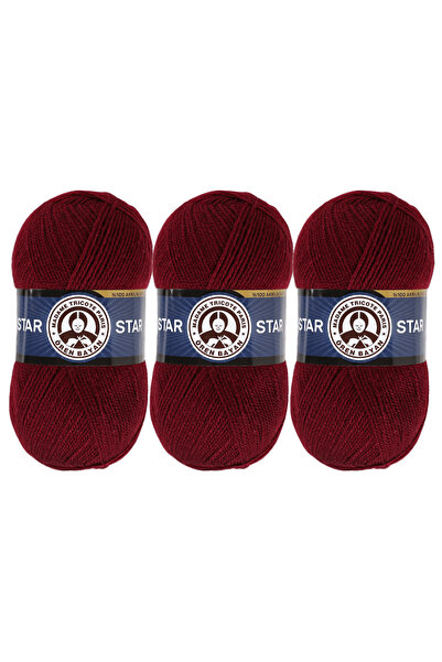 Ören Bayan Ören Star pređa za ručno pletenje 035 bordo