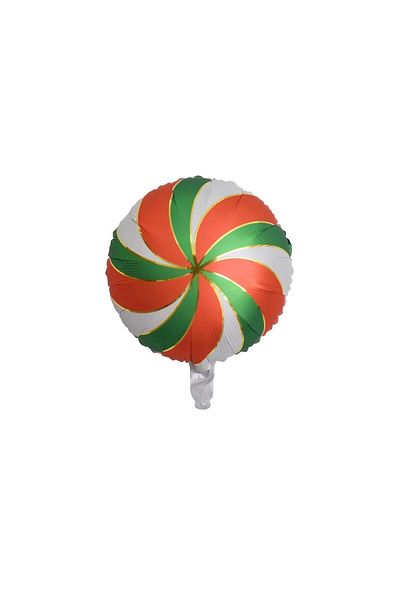 Partifabrik New Year Red Green Candy Foil Balloon Christmas Theme