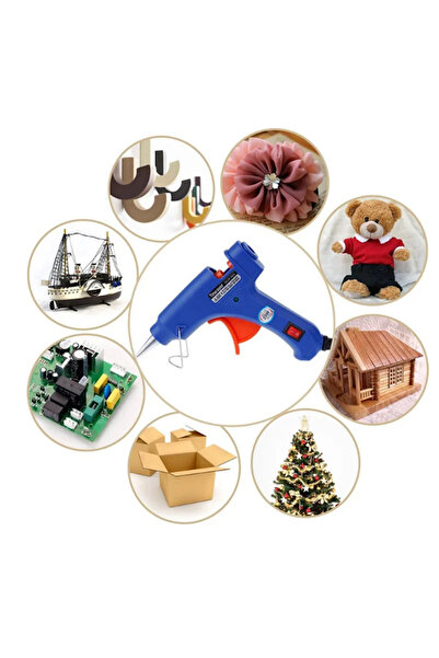 Kenpool 20w Silikon Küçük Silikon Mum Tabancası Isı Sıcaklık Elektrikli Isı Tamir Aracı