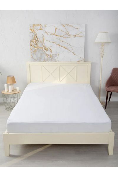 Juellhome Double Elastic Combed Cotton Sheet (No Pillow) 200 x 200 cm King Size