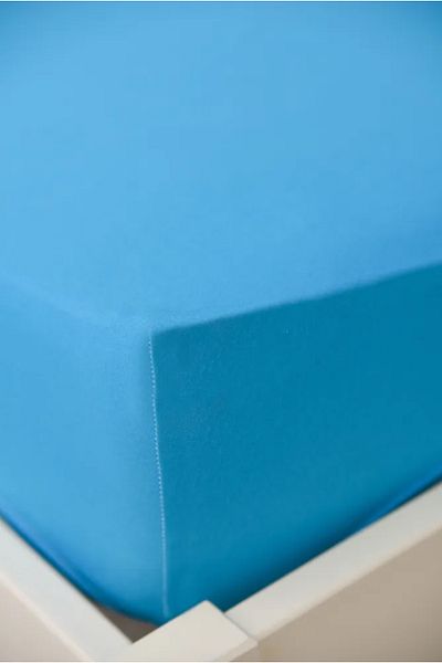 Juellhome ملاءة سرير مفردة من القطن الممشط (بدون وسادة) 120 × 200 سم
