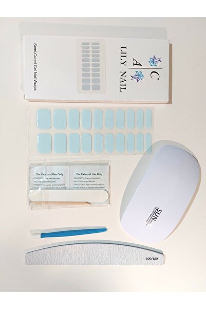 Lily Nail Kalıcı Oje / 3d Jel Tırnak Full Set Tırnak Bakım Yağı