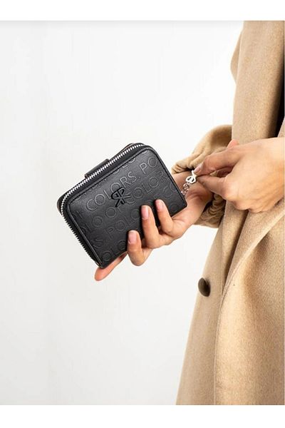 Polo Of Colors Women's Wallet with Coin and Card Compartments