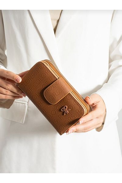 Polo Of Colors Women's Wallet with Coin and Card Compartments