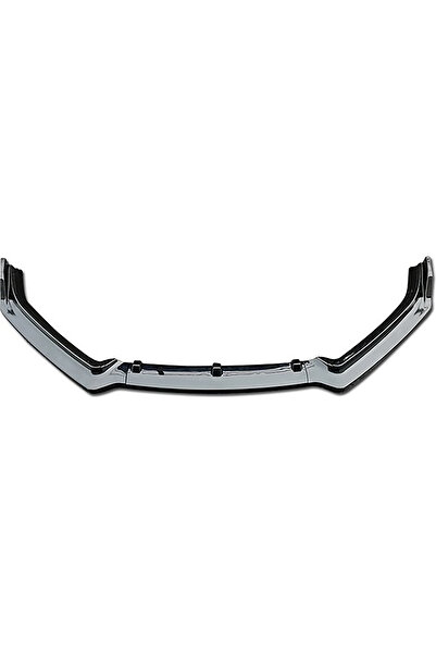 MKG Otomotiv Renault Symbol Ön Lip Parlak Siyah 3 Prç Kulaklı Kırılmaya Dayanıklı ABS