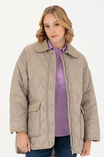 U.S. Polo Assn. Women's Stone Coat