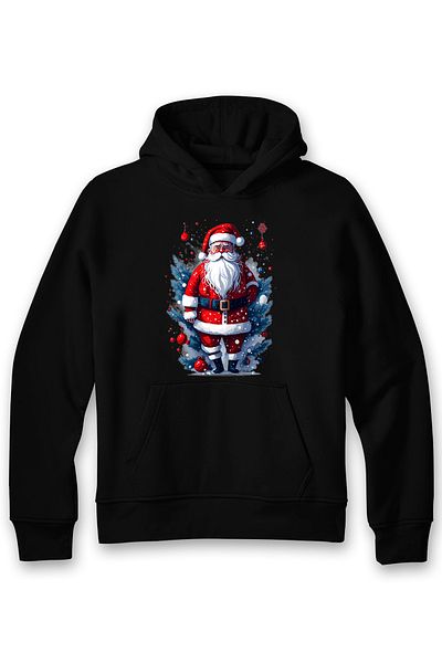ADA BEBEK ÇOCUK Φούτερ με χριστουγεννιάτικο θέμα Santa Claus Cristmıs