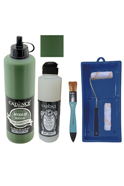 Cadence Mobilya Boyası-Cadence Multisurface H-051 Yaprak Yeşil 500Ml Ultimate...