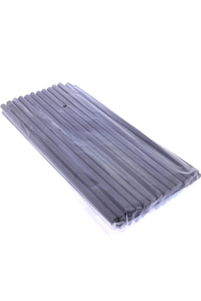 REMSAN YAPIMARKET SICAK MUM SİLİKON ÇUBUK KALIN SİYAH RENKLİ 11MMX30CM 1 KG