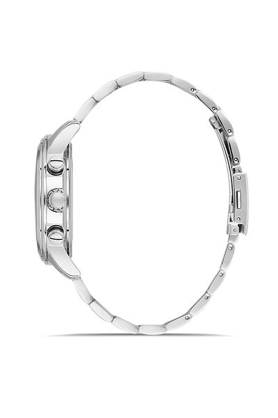 FERRO Silver Steel Cord Men's Wrist Watch FM31370A-A