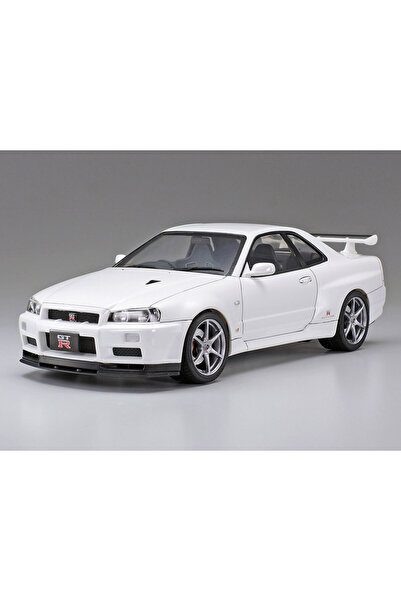 TAMIYA 1/24 Nissan Skyline GT-R V Spec II (R34) Plastik Araba Maket Kiti, Demonte Hobi Seti