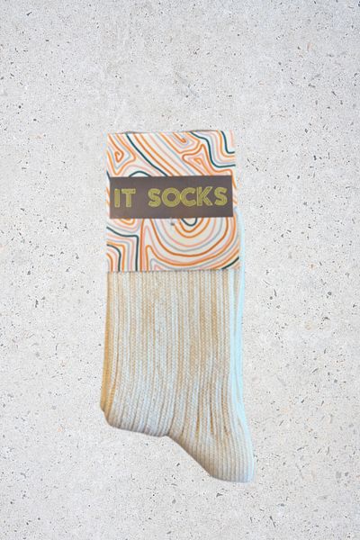 ITSOCKS Ribbed Cotton Thick Medium Size 3-Piece Socks