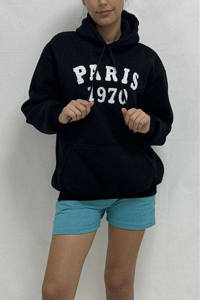 Bkmc Hanorac Paris cu 3 fire cu detaliu de broderie