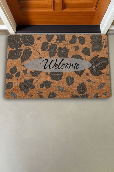 Valerine Life Mop de bun venit din frunze de nuc 45x70cm
