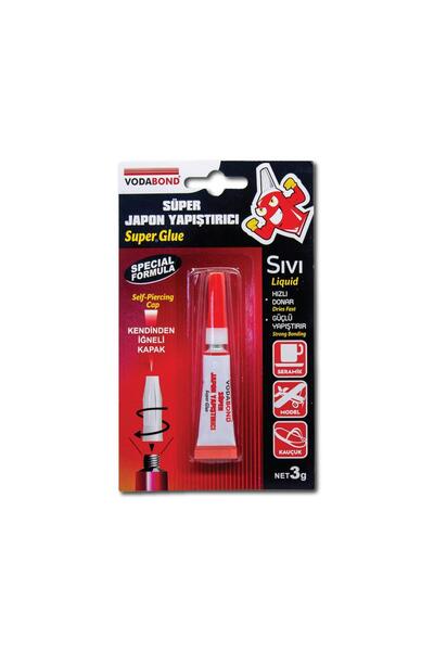 Vodabond Süper Japon Yapıştırıcı Şeffaf - 3 gr.