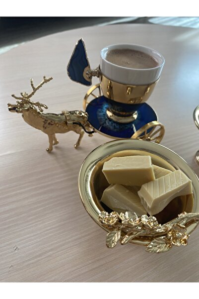 Angel Tasarım Dogaltaş geyikli fincan