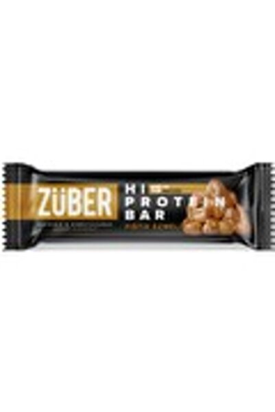 Züber ( 8 ADET ) Züber Fıstık Ezmelı Hi-Protein Bar 45 g