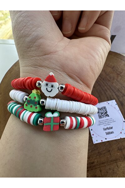 HARİKALAR DÜKKANI مجموعة أساور السنة الجديدة مكونة من 3 قطع