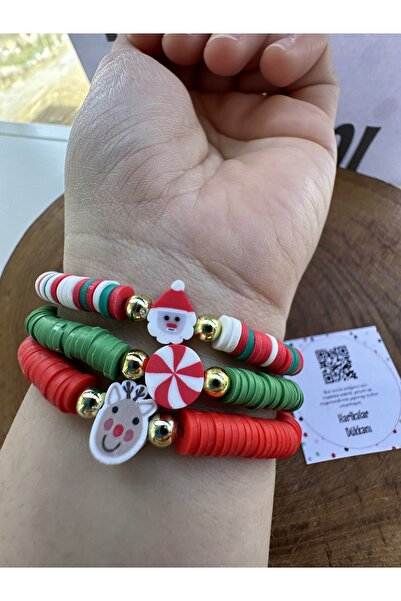 HARİKALAR DÜKKANI مجموعة أساور السنة الجديدة مكونة من 3 قطع