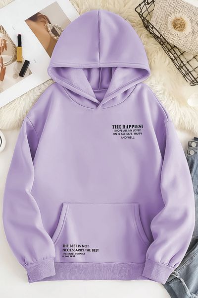 ciwi&life Унисекс суитшърт 2ip Raised Happiest Lilac Oversize