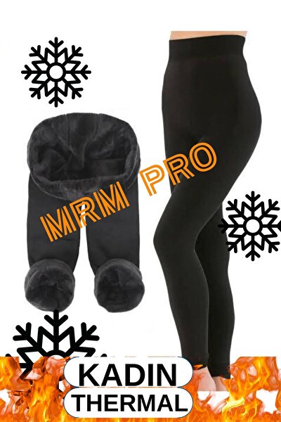 MMLİNDA Thın Lookingıng Thermal Winter Plush Tights Skin Colored Plush  Inside, Fleece Thermal Plush Pantyhose - Trendyol