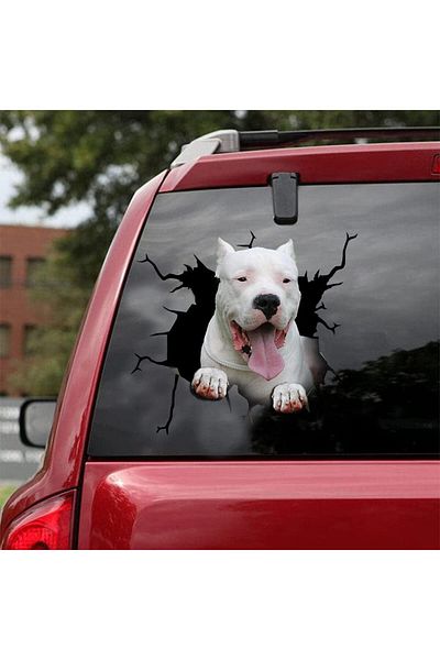 TSC Autocolant pentru câine Dogo Argentino 19cm