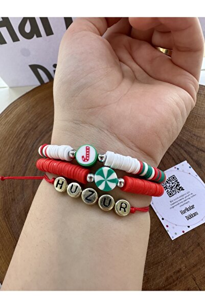 HARİKALAR DÜKKANI مجموعة أساور السنة الجديدة مكونة من 3 قطع