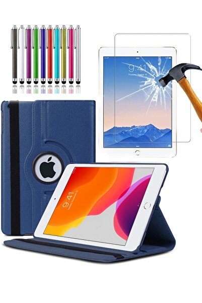 piblue Ipad Air 1 2 Ipad 5. 6. Nesil 9.7 İnç 360° Dönerli Tablet Kılıfı 3lü S...