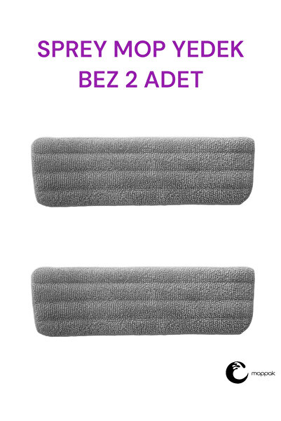 MOPPAK SPREY MOP YEDEK BEZ 2 ADET