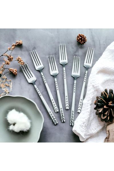 ARVEY 12 Pieces Drop Food Fork