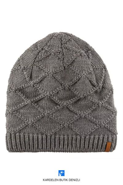Kardelen Butik Denizli Autumn Winter Knitwear Lined Soft Beret For Women And Men