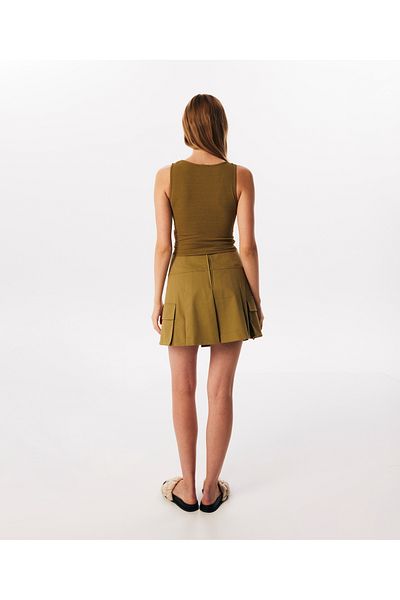 Twist Geknotetes Crop-T-Shirt