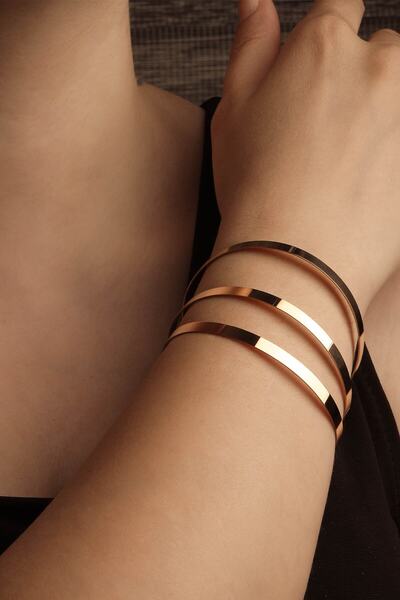 10 Gr 22 Ayar Altın Kibrit Çöpü 64 Beden Bilezik, Arkadaşa Eşe Anneye  - İşçiliksiz Yatırımlık