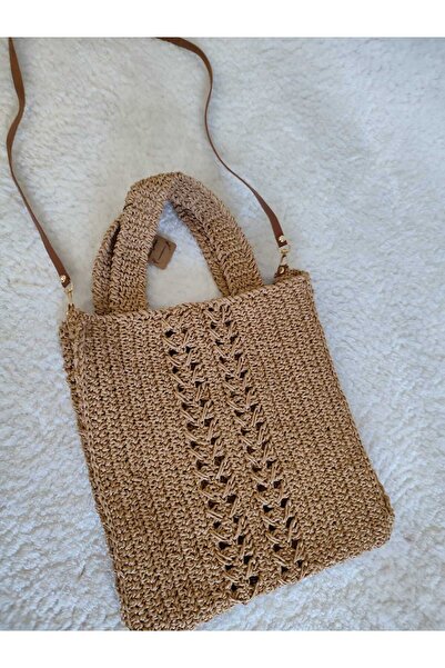 Masalsı Tasarımlar Hasır Günlük Çanta