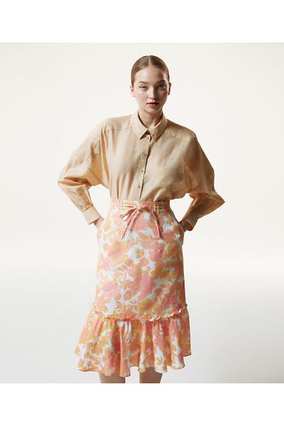 Machka Linen Blend Oversize Shirt