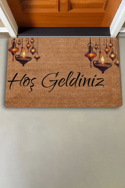 Valerine Life Oil Lamps Welcome Door Mat 45x70cm