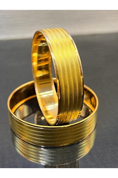 Kuyumcum 15 gr 22 Ayar Şarnelli 58 Beden Altın Bilezik, Anne Eş Sevgili Için ...