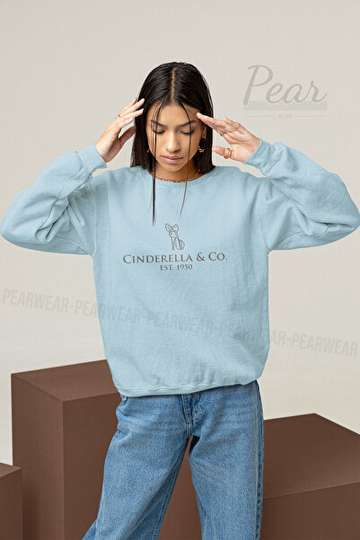 Pear Wear Hanorac oversize, cu 3 fire, cu imprimeu Cinderella