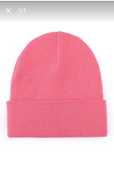 Nilbutik Unisex Folded Basic Beret Knitwear Autumn Winter