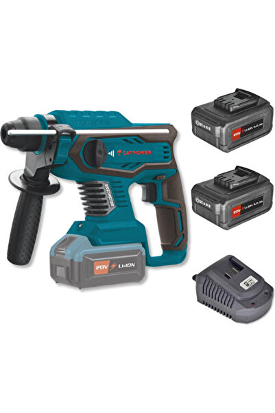 Cat Power Catpower 4125 Li-Ion Kömürsüz 4 Ah Çift Akülü Kırıcı Delici