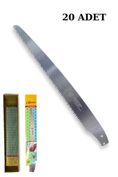 Rico Orijinal Yedek Testere 20 Adet – Orta Diş Bahçe Budama Testeresi 25 Cm -...