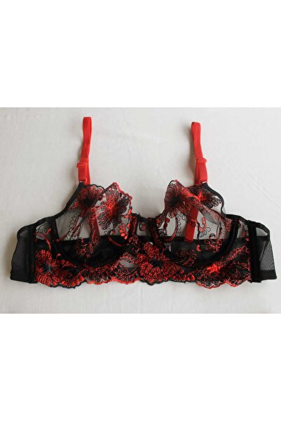 Satürn store Embroidery Floral Underwire bra set