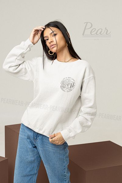 Pear Wear Γυναικεία φούτερ Oversize Lost Printed