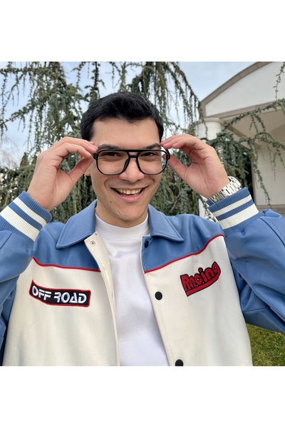 UBK Eyewear Kemik, Pilot Model, Mavi Işık Filtreli, Numarasız, Dinlendirici, ...